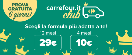Abbonamento Carrefour Club