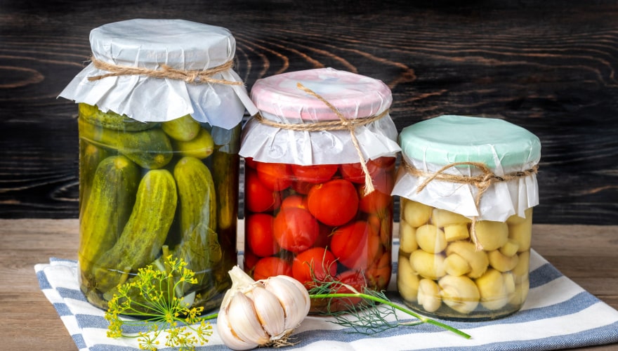 Sott’olio e sottaceto