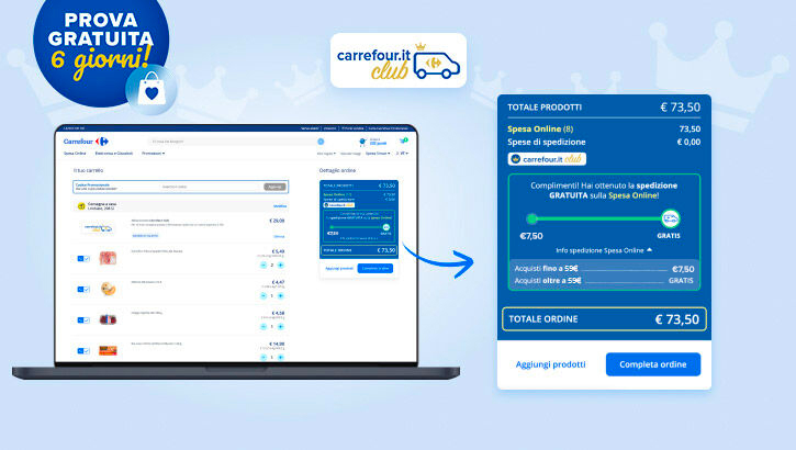 Abbonamento Carrefour Club