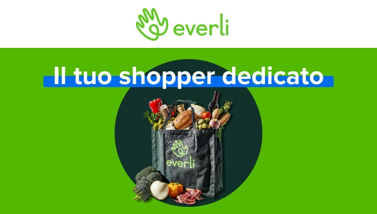 Con Everli ricevi la spesa come la faresti tu in comode fasce di consegna di un’ora.