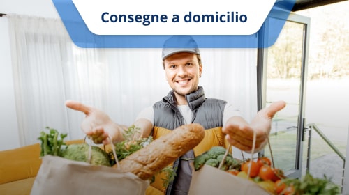 La spesa è ancora più comoda con la consegna a domicilio
