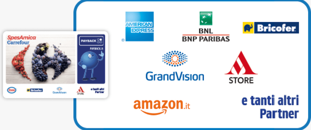 Un’unica carta fedeltà, tanti partner per accumulare ºPunti!