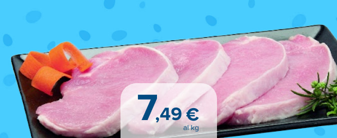 Lonza a Fette di Suino