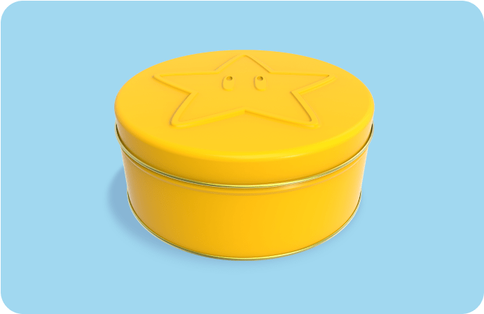 Super Mario™ Biscottiera in latta