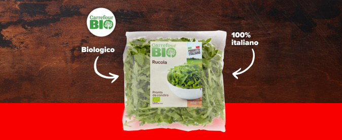 Rucola Carrefour Bio 80 g