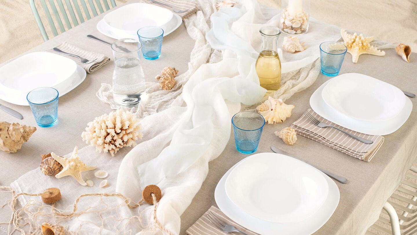 Idee per la tua tavola: estate in riva al mare