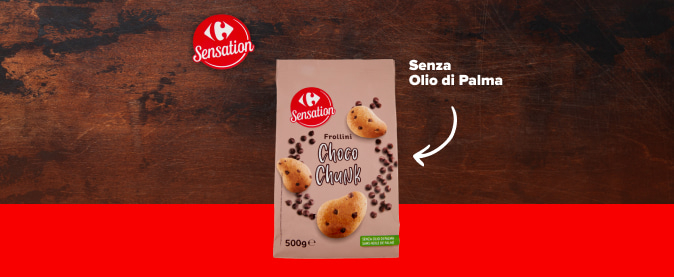 Frollini Choco Chunk Carrefour Sensation 500 g