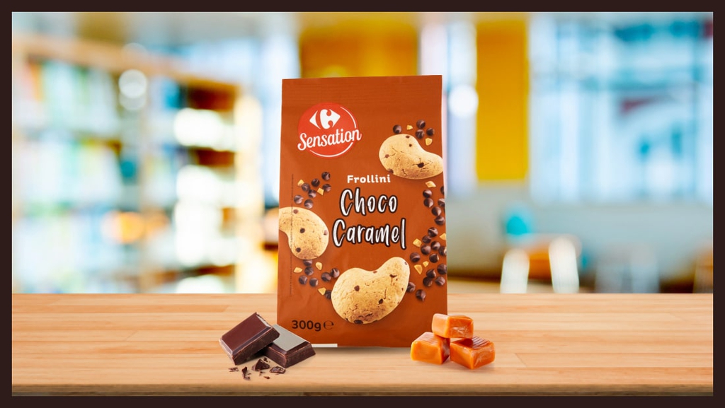Frollini Choco Caramel Carrefour Sensation