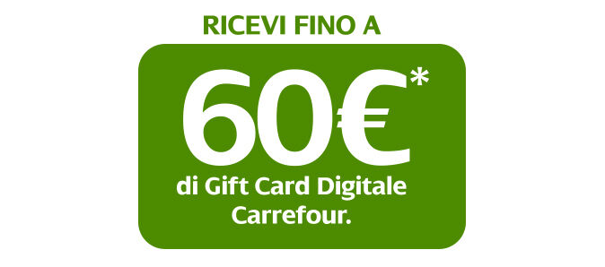 60€ di GiftCard Digitale