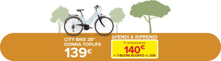 Toplife City bike da Donna