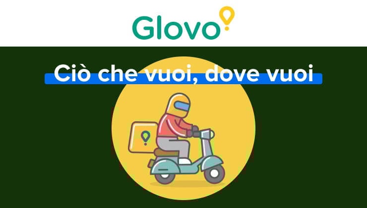 Dimenticato qualcosa? Con Glovo te lo consegnamo in un lampo!