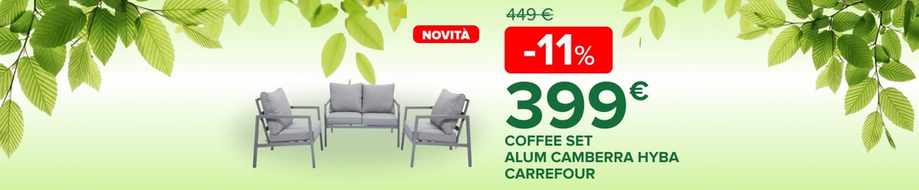 Carrefour Coffee set alum camberra hyba