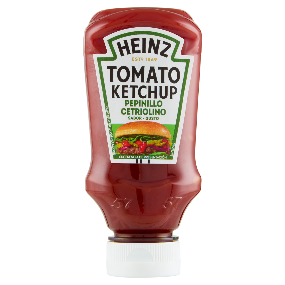 Heinz Tomato Ketchup Pepinillo Cetriolino 250 g