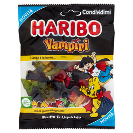 Haribo Vampiri Frutta & Liquirizia 160 g