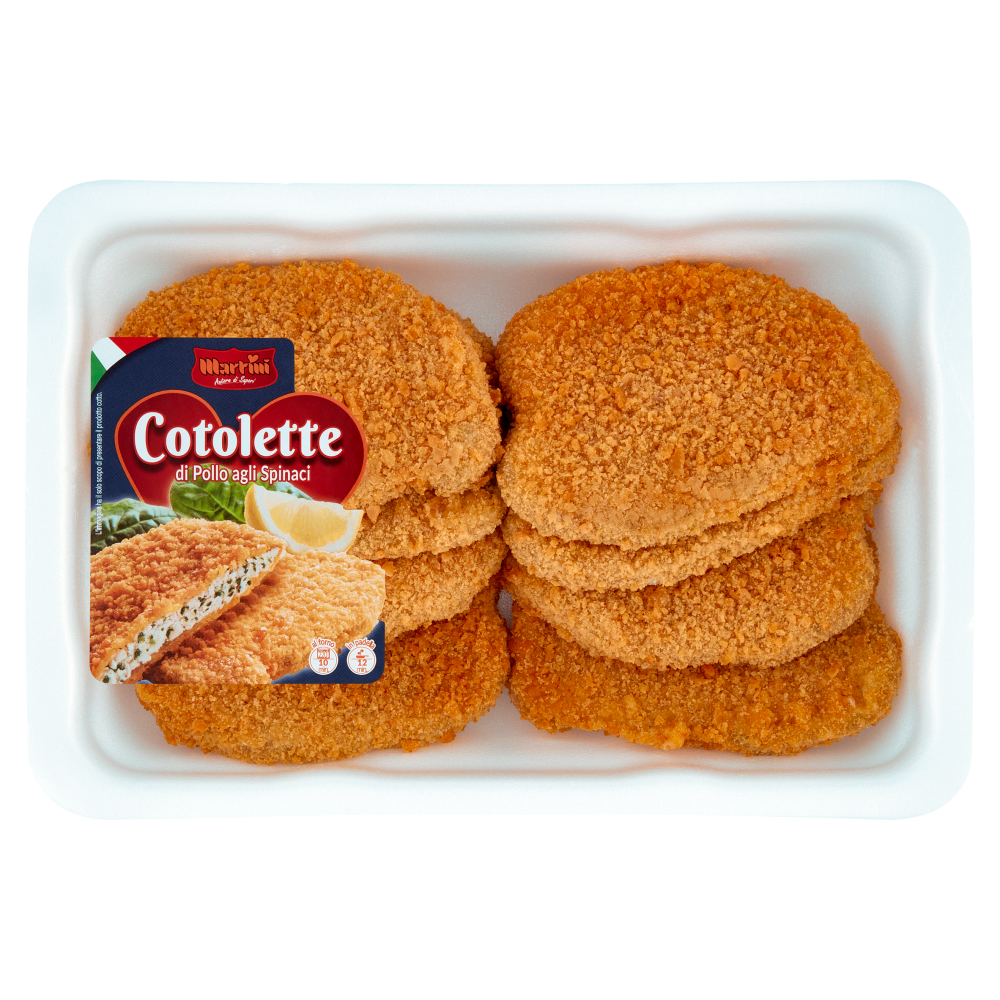Martini Cotolette di Pollo agli Spinaci 0,800 kg