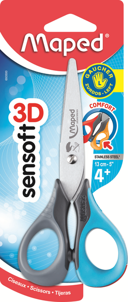 Maped Forbici Sensoft 13 cm per Mancini
