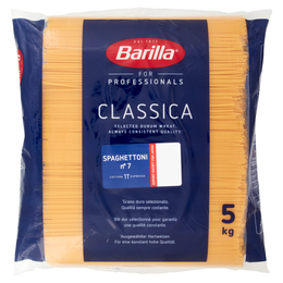 Barilla for Professionals Spaghettoni n°7 Pasta Classica Lunga Catering Foodservice 5 kg