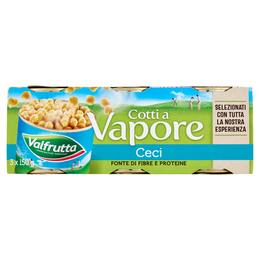 Valfrutta Cotti a Vapore Ceci 3 x 150 g