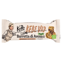 KoRo x Bebe Vio Vegan Barretta di Avena Bio Arachidi e cioccolato 60 g