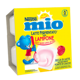 Nestle Mio Merenda Latte Fermentato – Lampone 4x100g