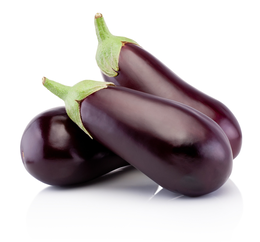 Melanzane tonde vassoio