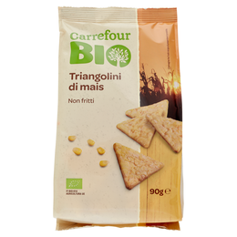Carrefour Bio Triangolini di mais 90 g