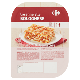 Carrefour Lasagne alla Bolognese Surgelate 350 g