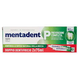 Mentadent P Prevenzione Completa bitubo 2 x 75 ml