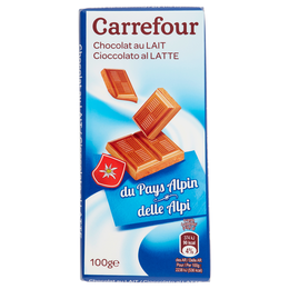 Carrefour Cioccolato al Latte 100 g