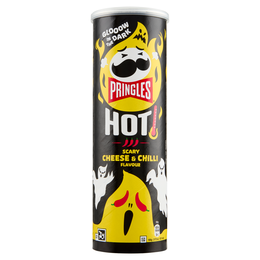 Pringles Hot Scary Cheese & Chilli Flavour 160 g