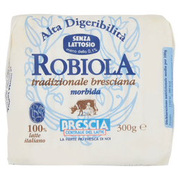 Brescia Robiola tradizionale bresciana morbida senza Lattosio 300 g