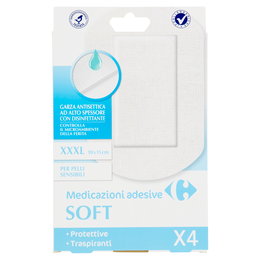 Carrefour Soft Medicazioni adesive XXXL 4 pz