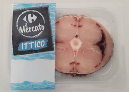 Trancio di pesce spada decongelato