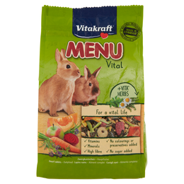 Vitakraft Menu Vital Conigli nani - Alimento completo 500 g