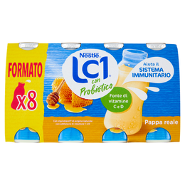 NESTLÉ LC1 con Probiotico Pappa reale 8x90g