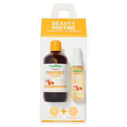 equilibra Mandorle Beauty Routine Corpo Nutriente Elasticizzante Olio 250 ml + Acqua Corpo 50 ml
