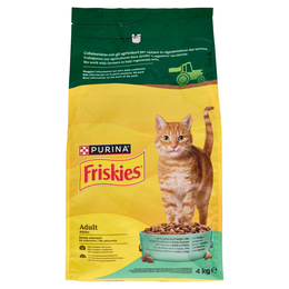 PURINA FRISKIES Adult Coniglio e Pollo e con Verdure 4kg