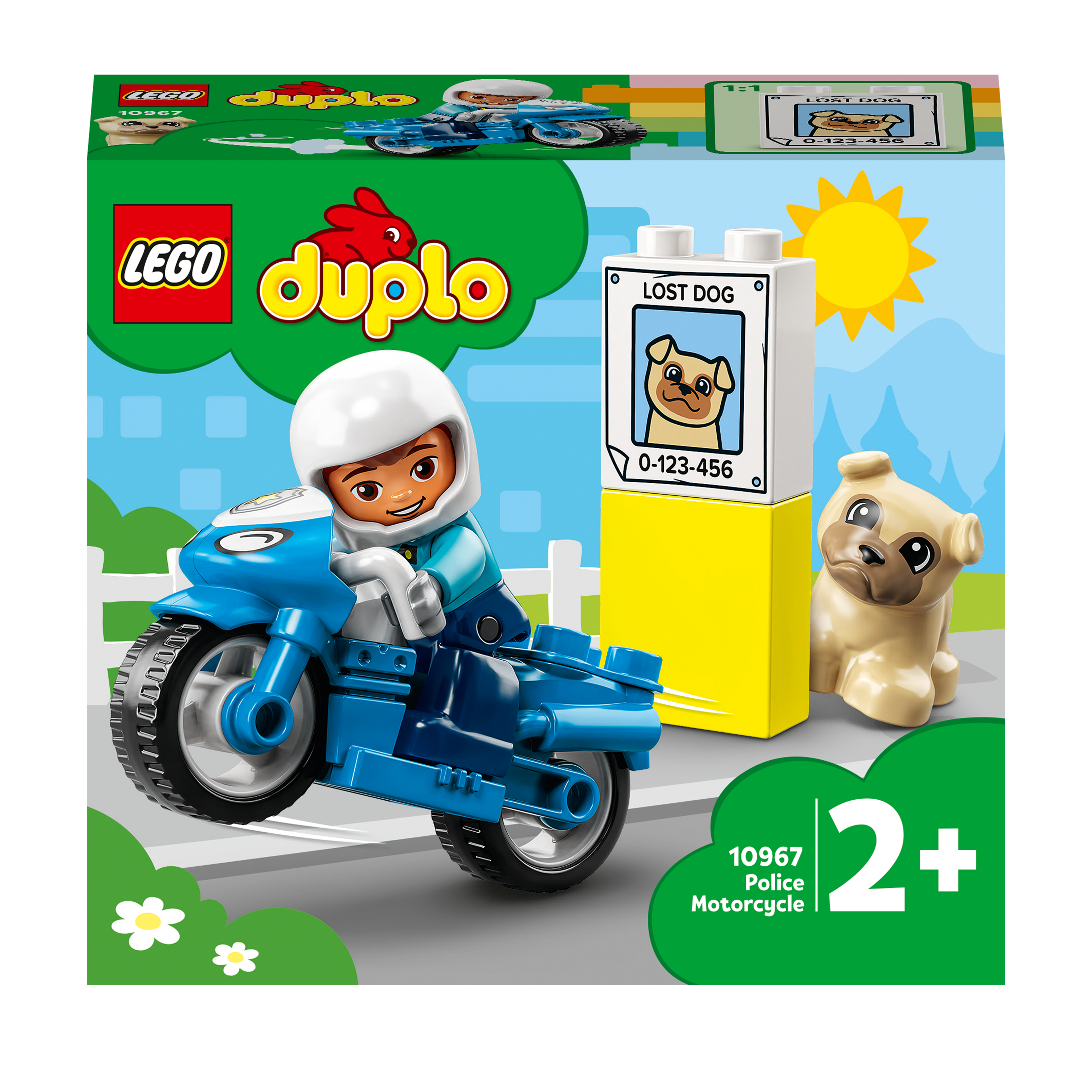 LEGO DUPLO Motocicletta della polizia
