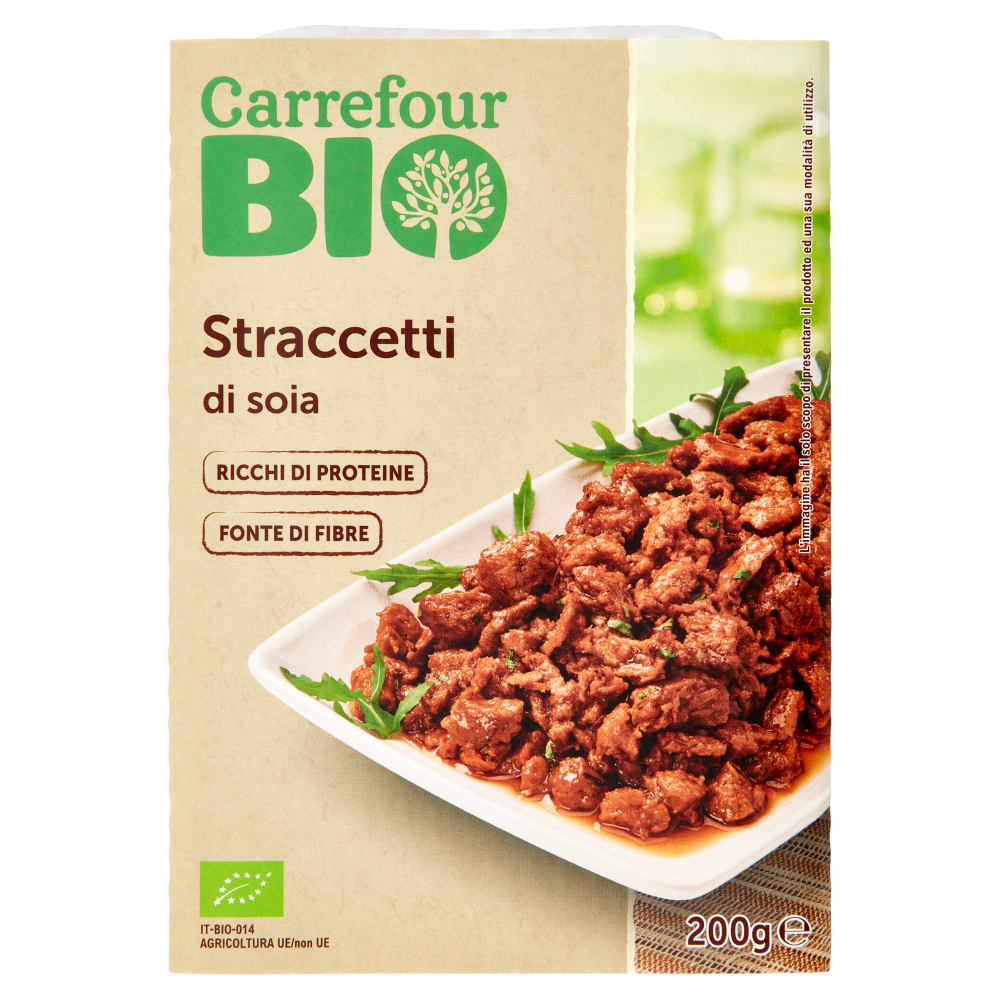 Carrefour Bio Straccetti di soia 200 g