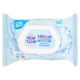 Fresh & Clean Salviettine Milleusi Igienizzanti Classic 20 pz