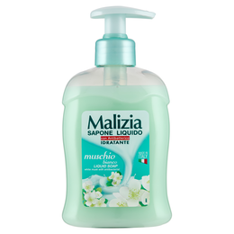 Malizia Sapone Liquido con Antibatterico Idratante muschio bianco 300 mL