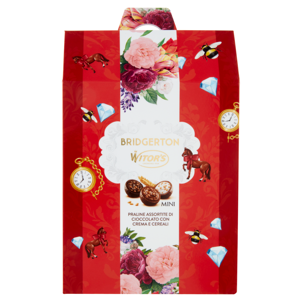 Witor's Bridgerton Mini Praline Assortite di Cioccolato con Crema e Cereali 260 g
