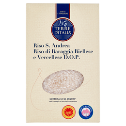Terre d'Italia Riso S. Andrea Riso di Baraggia Biellese e Vercellese D.O.P. 1 kg