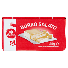 Carrefour Classic Burro Salato 125 g