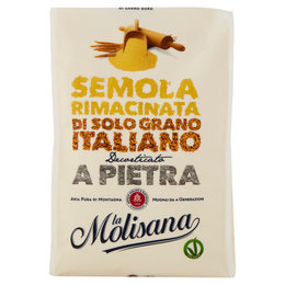 la Molisana Semola Rimacinata di Grano Duro Decorticato a Pietra 1000 g