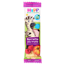 HiPP Biologico Barretta alla Frutta Banana e Lampone 23 g