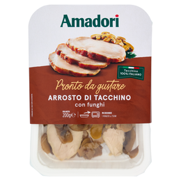Amadori Arrosto di Tacchino con funghi 200 g