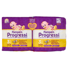 Pampers Progressi Midi 27 + 27 pz