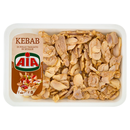 Aia Kebab di Pollo Tagliato in Sfoglie 0,300 kg