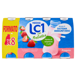 NESTLÉ LC1 con Probiotico Fragola 8x90g